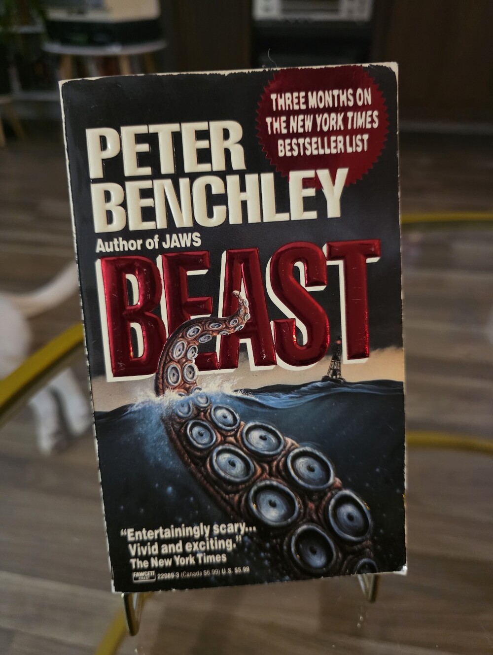 The Beast By Peter Benchley - Paperback Book -